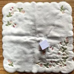 ウェッジウッド　新品ブルータオルハンカチ