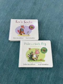 Fox's Socks & Hide-and-Seek Pig 2冊セット