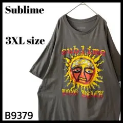 【超BIG】SUBLIME サブライム 太陽 SUNロゴ Tシャツ グレーのサムネイル