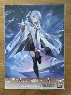 一番くじ 雪ミク S賞 クリアポスター 2018