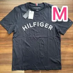 【新品】TOMMY HILFIGER トミー Tシャツ ネイビー メンズ M