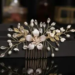 花モチーフの髪飾り　フラワー　ヘアアクセサリー　洋装　和装