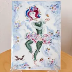 マイセンの真夏の夜の夢模写陶板 マイセンの陶板画『サマーナイトドリーム（真夏の夜の夢