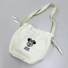 ミニーちゃん　巾着型　ポシェット　バッグ