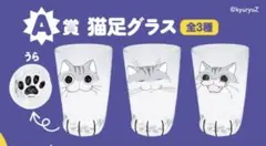 す*う様 夜は猫といっしょ オンラインくじ A賞グラスセット