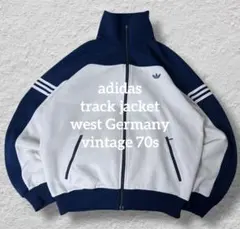 70s西ドイツ製adidasトラックジャケットATSトレフォイルvintage