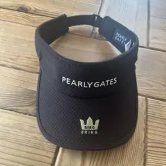 PEARLY GATES ERIKA バイザー ブラック PG1989