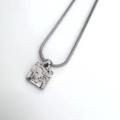Dior ディオール トロッター リバーシブル ネックレス 2WAY シルバー