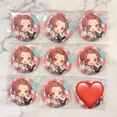 いれいす りうらくん 缶バッジSD 8個 お正月 年賀状付き