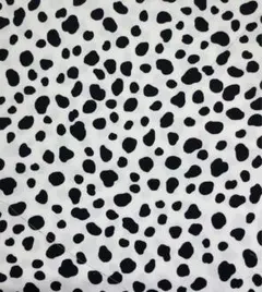 #XmasセールNo.176 ダルメシアン柄 オックス