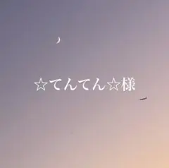 ☆てんてん☆様　専用ページ