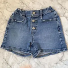 GU 黒とデニムのショートパンツ 130cm