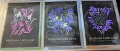 ポケモンカードゲーム デッキシールド COOL×METAL 3種セットのサムネイル