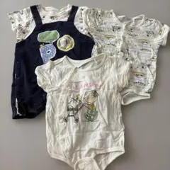 スヌーピー　ロンパース3点セット