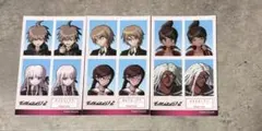 【3枚セット】ダンガンロンパ 証明写真風ステッカー