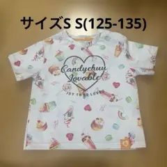 Candy Chuu 総柄 Tシャツ　サイズS S(125-135)