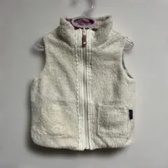 hakka kids リバーシブルボアベスト