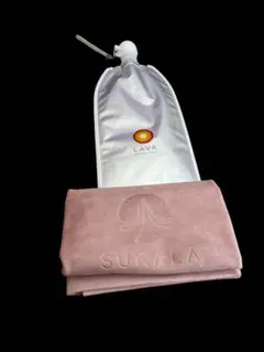 SUKALA ピンク ヨガタオル 収納袋付きラバ、 開封したのですが未使用