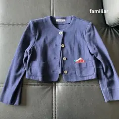 familiar カーディガン　ジャケット　ミキハウス　サエグサ