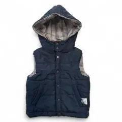 アプレレクール リバーシブル中綿ベスト 110