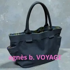 【美品】agns b. VOYAGE ミニトートバッグ