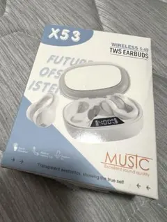 トゥルーワイヤレスクリップオンスマートスポーツイヤホン新品未使用/SP