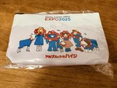 EXPO2025 万博　ミャクミャク　ハイジ　舟形ポーチ　ピンク