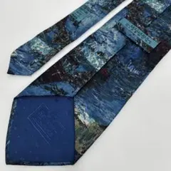 GIVENCHY ネクタイ アート デザイン 幾何学模様 SILK 100%