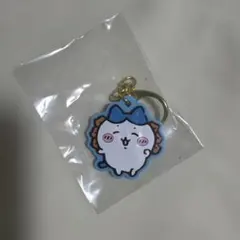ハチワレ(シーサー祭り)ラバーキーホルダー