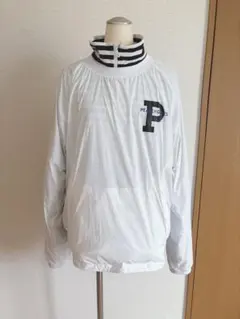 PGGアモッサ×N yメカニカルストレッチタフタホワイトジャケットサイズ4
