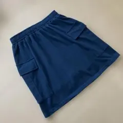 レピピ　ネイビー ポケット付き スウェットスカート 150
