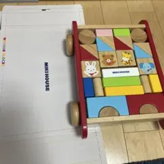 MIKI HOUSE 木製つみきセット 知育玩具のサムネイル