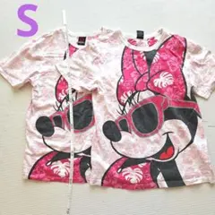 ベビードール　Tシャツ　S　ディズニー　ミニー　２枚セット　お揃い　双子