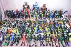 ライダーヒーローシリーズ　ビッグサイズソフビフィギュア　109体