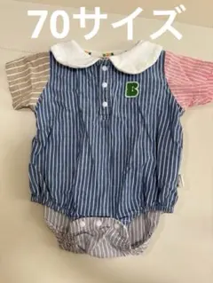 BOWA by BEAMS DESIGN ビームス　ロンパース　シャツ