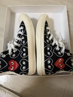 コムデギャルソン　コンバースハイカットスニーカー【値下げOK】