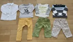 男の子　子供服　まとめ売り　90 セット　秋物　べべ　H&M