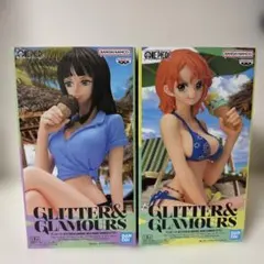 ワンピース GLITTER&GLAMOURS フィギュア 2種セットのサムネイル