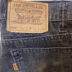 Levi’s リーバイス550 コーデュロイパンツ アメリカ製 USA