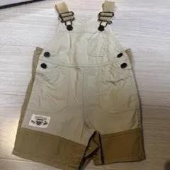 babyGap ベージュ オーバーオール 70