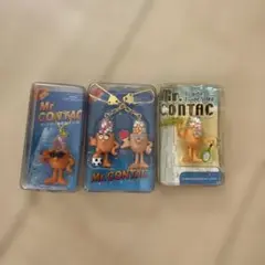 Mr. CONTAC キャラクターキーホルダー 3個セット