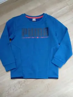 PUMA トレーナー 140サイズ 青色