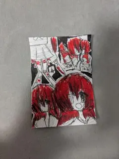 イラスト2枚 キーホルダー