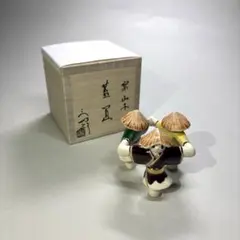 (新品)今岡三四郎　シマエナガ香合 茶器/茶道具 香合】 しまえなが 今岡三四郎作 – 今屋静香園