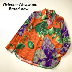 新品 タグ付 Vivienne Westwood 総柄 オーブ柄 シャツのサムネイル