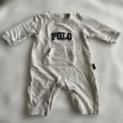 【美品‼️】Polo Baby グレー ロンパース 60〜70