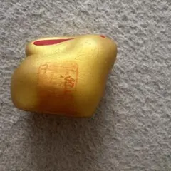 ミニサイズうさぎ 置物 金色 縁起物