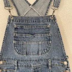 デニム　オーバーオール