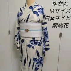 浴衣 竺仙 注染 裄68.5 身丈166 紺白 トールサイズ 裄長 - メルカリ