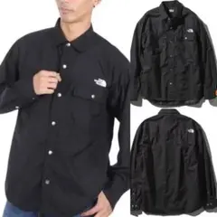 ザ・ノース・フェイス ロングスリーブ ヌプシシャツ Mサイズ